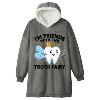 Cool Tooth Fairy Oral Dentist Dental Assistant Gift Hooded Wearable Blanket