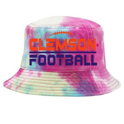 C.L.E.M.S.O.N. Ti.G.E.R. Football Scramble Tie-Dyed Bucket Hat