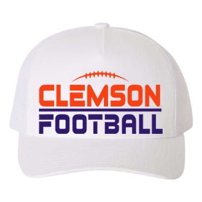 C.L.E.M.S.O.N. Ti.G.E.R. Football Scramble Yupoong Adult 5-Panel Trucker Hat