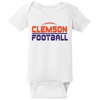 C.L.E.M.S.O.N. Ti.G.E.R. Football Scramble Baby Bodysuit