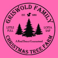 Christmas Tree Farm Griswold Stripe Pom Pom Beanie