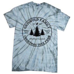 Christmas Tree Farm Griswold Tie-Dye T-Shirt