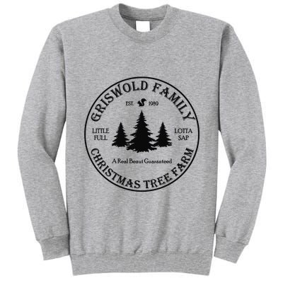 Christmas Tree Farm Griswold Tall Sweatshirt