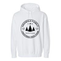 Christmas Tree Farm Griswold Garment-Dyed Fleece Hoodie