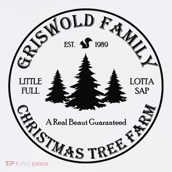 Christmas Tree Farm Griswold Tall T-Shirt