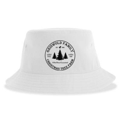 Christmas Tree Farm Griswold Sustainable Bucket Hat