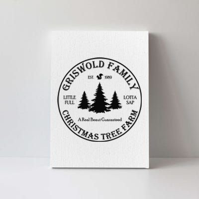 Christmas Tree Farm Griswold Canvas