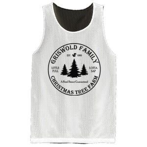 Christmas Tree Farm Griswold Mesh Reversible Basketball Jersey Tank