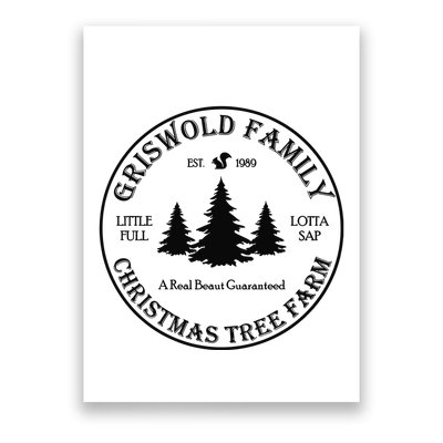 Christmas Tree Farm Griswold Poster