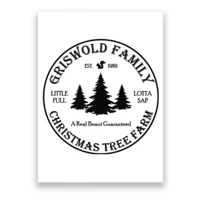 Christmas Tree Farm Griswold Poster