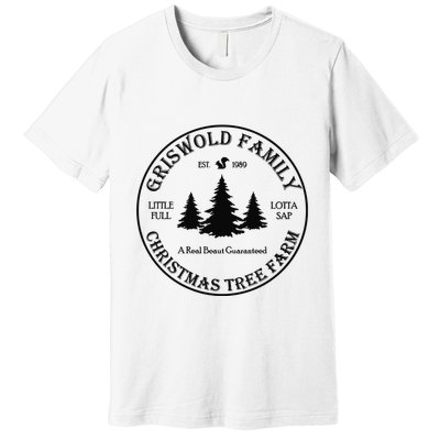 Christmas Tree Farm Griswold Premium T-Shirt