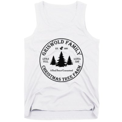 Christmas Tree Farm Griswold Tank Top