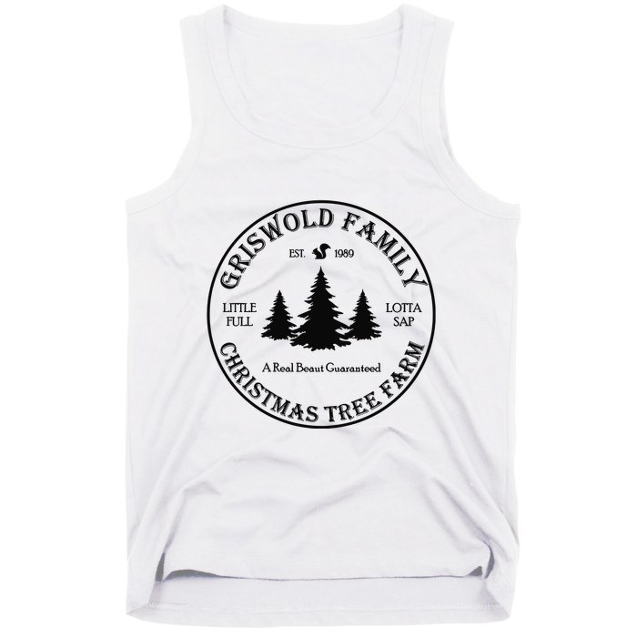 Christmas Tree Farm Griswold Tank Top