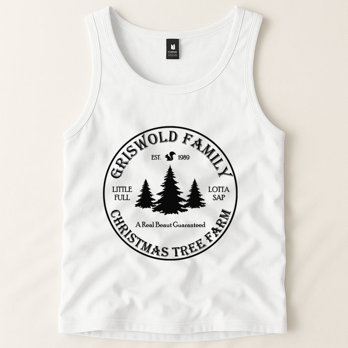 Christmas Tree Farm Griswold Tank Top