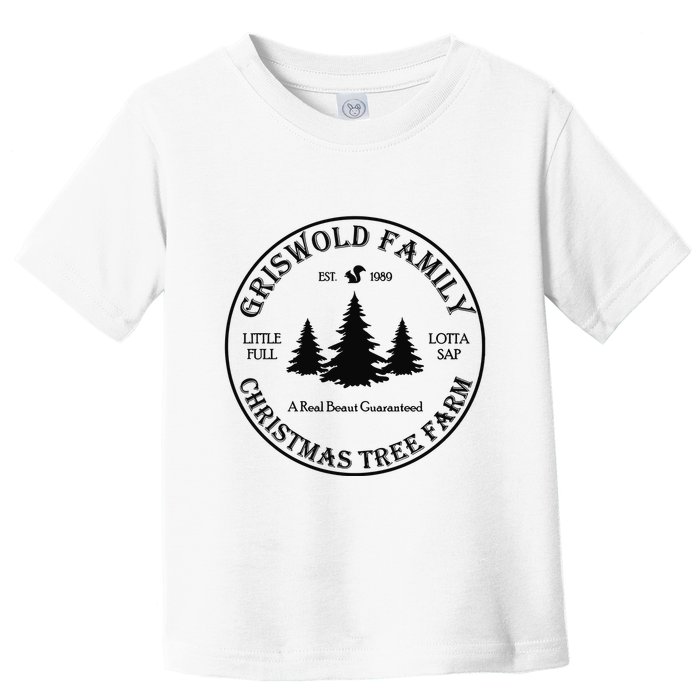 Christmas Tree Farm Griswold Toddler T-Shirt
