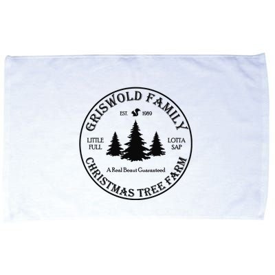Christmas Tree Farm Griswold Microfiber Hand Towel