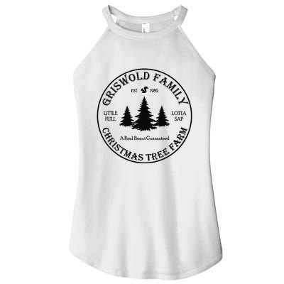 Christmas Tree Farm Griswold Women's Perfect Tri Rocker Tank