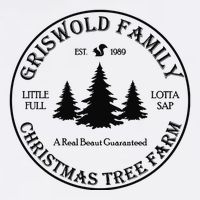 Christmas Tree Farm Griswold Short Acrylic Beanie