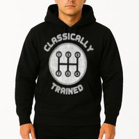 Classically Trained Funny Three Pedals Car Guys Hoodie