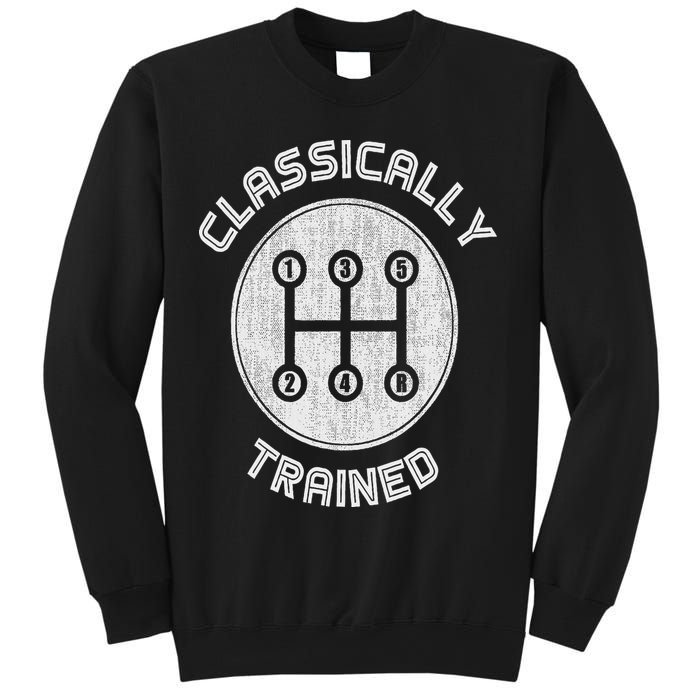 Classically Trained Funny Three Pedals Car Guys Sweatshirt