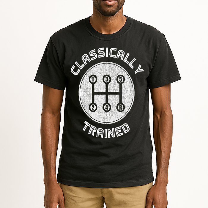 Classically Trained Funny Three Pedals Car Guys Tall T-Shirt