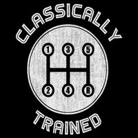 Classically Trained Funny Three Pedals Car Guys 7-Panel Snapback Hat