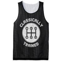 Classically Trained Funny Three Pedals Car Guys Mesh Reversible Basketball Jersey Tank