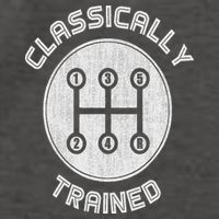 Classically Trained Funny Three Pedals Car Guys Vector Backpack