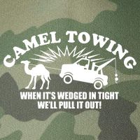 Camel Towing Funny Legacy Tie Dye Trucker Hat