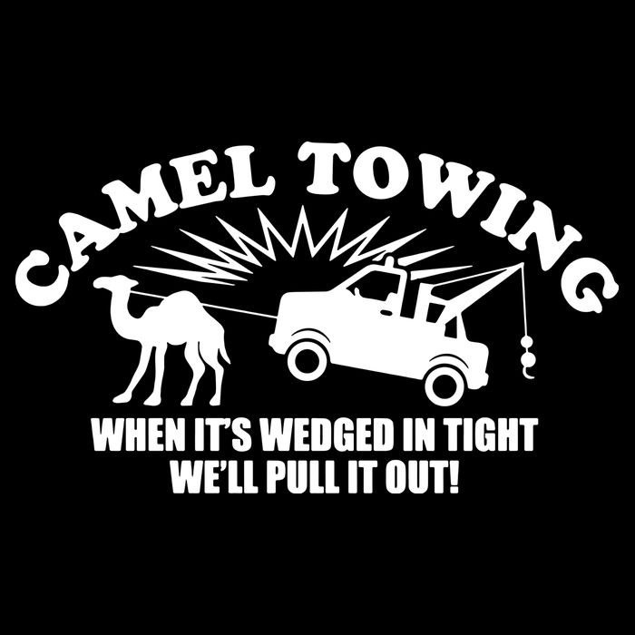 Camel Towing Funny Mug