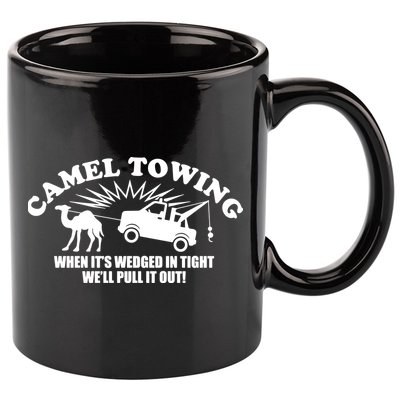 Camel Towing Funny 11oz C Handle Ceramic Mug