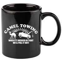 Camel Towing Funny 11oz C Handle Ceramic Mug