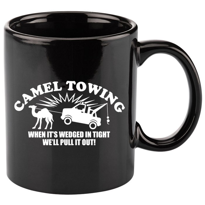 Camel Towing Funny 11oz C Handle Ceramic Mug