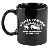 Camel Towing Funny 11oz C Handle Ceramic Mug