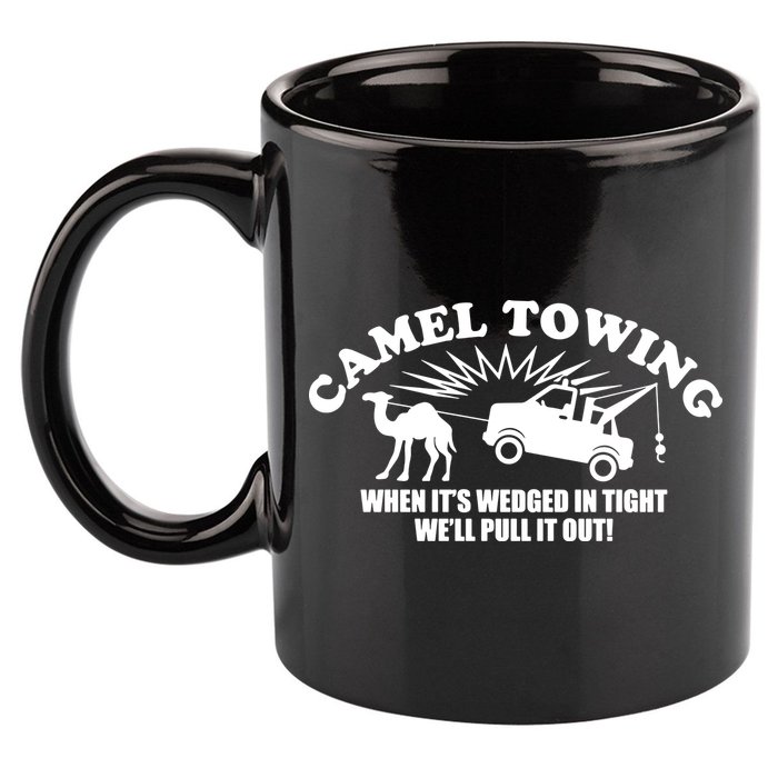 Camel Towing Funny 11oz C Handle Ceramic Mug