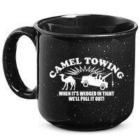 Camel Towing Funny 15oz Campfire Ceramic Mug