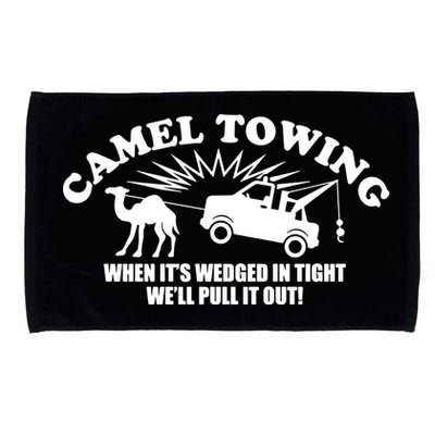 Camel Towing Funny Microfiber Hand Towel