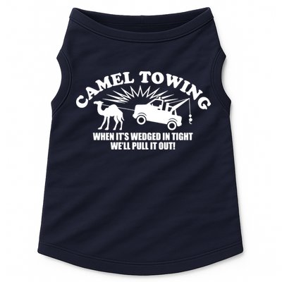 Camel Towing Funny Doggie Tank