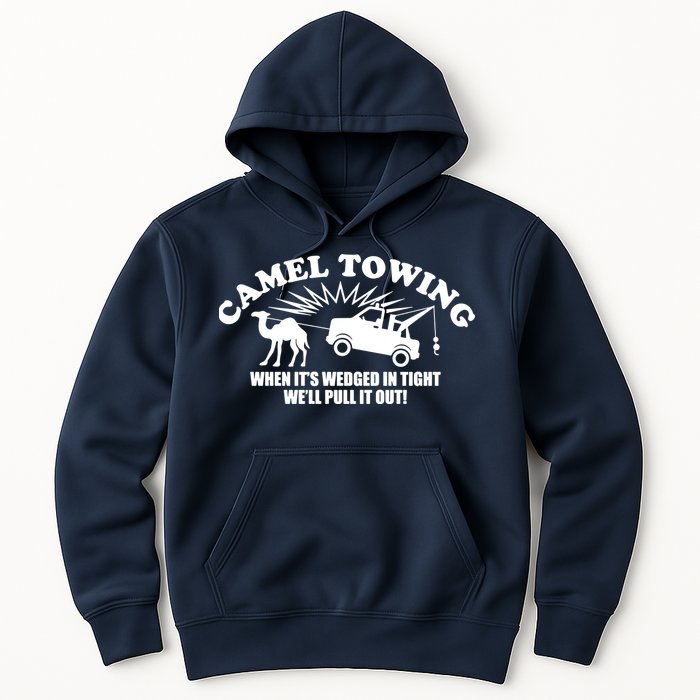 Camel Towing Funny Hoodie