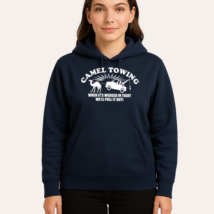 Camel Towing Funny Hoodie