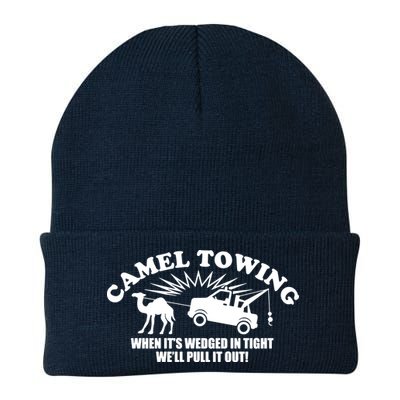 Camel Towing Funny Beanie