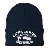 Camel Towing Funny Knit Cap Winter Beanie