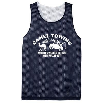Camel Towing Funny Mesh Reversible Basketball Jersey Tank