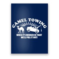 Camel Towing Funny Poster