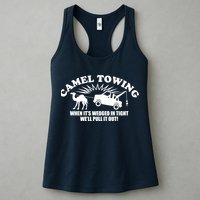 Camel Towing Funny Womens Tank Top