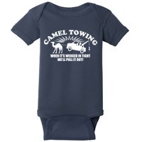 Camel Towing Funny Baby Bodysuit