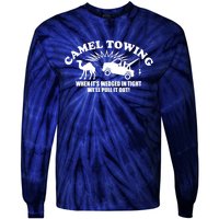 Camel Towing Funny Tie-Dye Long Sleeve Shirt