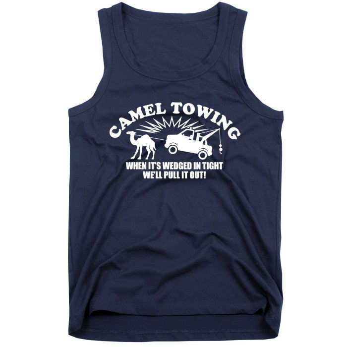 Camel Towing Funny Tank Top