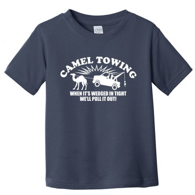 Camel Towing Funny Toddler T-Shirt