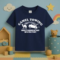 Camel Towing Funny Toddler T-Shirt